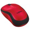  Зображення Миша бездротова Logitech M220 Silent Wireless Black/Red (910-004880)) 