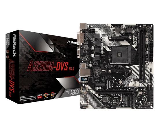  Зображення Материнська плата ASRock A320M-DVS R4.0 Socket AM4 