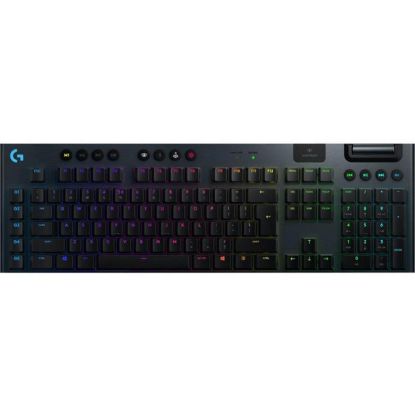  Зображення Клавіатура бездротова Logitech G915 Gaming Wireless Mechanical GL Tactile RGB Black (920-008909) Bla 