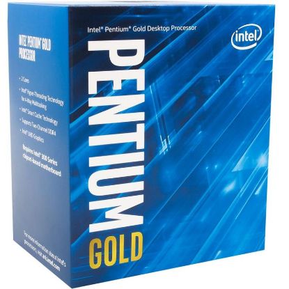  Зображення Центральний процесор Intel Pentium Gold G6405 2C/4T 4.1GHz 4Mb LGA1200 58W Box 