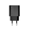  Зображення Зарядное устройство Colorway 1USB, 1Type-C (Type-C PD + USB QC3.0) (20W) V2 Black 