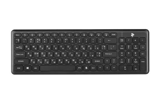  Зображення Клавіатура 2E KS230 Slim WL Black 