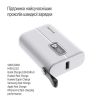 Зображення Внешний аккумулятор (Power Bank) Colorway 10000mAh Full power (USB QC3.0 + USB-C PD 22.5W) White 