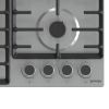  Зображення Варильна поверхня Gorenje газова, 60см, чавун, нерж 