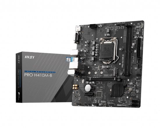  Зображення Материнська плата MSI PRO H410M-B Socket 1200 