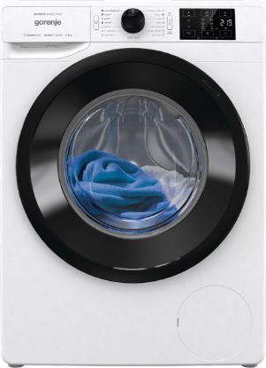  Зображення Пральна машина Gorenje фронтальна, 8кг, 1400, A+++, 55см, дисплей, пара, інвертор, білий 
