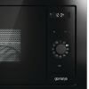  Зображення Мікрохвильова піч Gorenje вбудовувана Simplicity, 23л, міх. управл., 900Вт, гриль, дисплей, чорний 