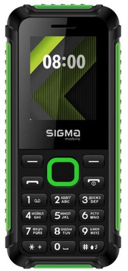  Зображення Мобiльний телефон Sigma mobile X-style 18 Track Dual Sim Black/Green 