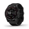  Зображення Смарт-годинник Garmin Fenix 7 Sapphire Solar Black DLC Titanium with Black Band (010-02540-34) 