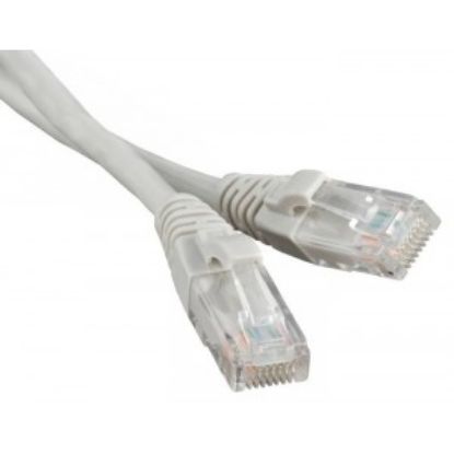  Зображення Патч-корд Atcom Cat.5e UTP RJ45 1m, сірий (4962) 