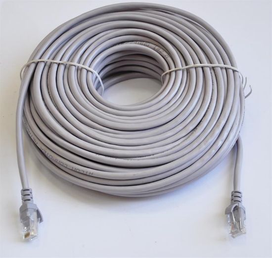 Зображення Патч-корд Atcom Cat.5e UTP RJ45 30m сірий (4964) 