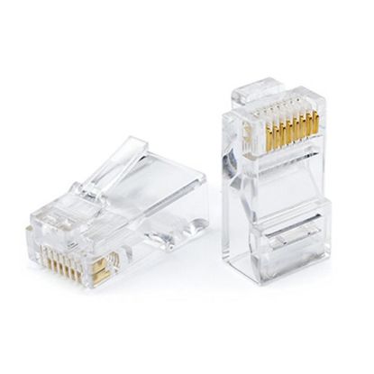  Зображення Коннектор UTP RJ45 cat.5e UTP 8p8c Atcom (3796) пакет 100шт 