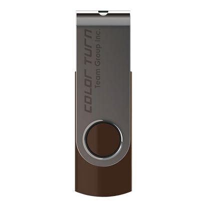  Зображення Флеш-накопичувач USB 8GB Team Color Turn E902 Brown (TE9028GN01) 