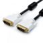 Зображення Кабель монитора 1.8м DVI-DVI Atcom (8057) 24/24pin 2-мя феритами 