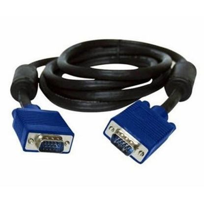  Зображення Кабель монитора 20м VGA Atcom (10701) HD15M/HD15M с 2-мя ферритами 