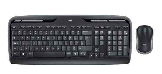  Зображення Набір бездротовий Клавіатура+Миша Logitech Wireless MK330 Combo RU (920-003995)) 