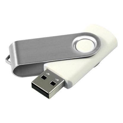  Зображення Флеш-накопичувач 16GB UTS2 WHITE USB 2.0 GOODRAM BULK (TWISTER) 