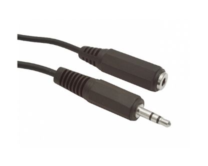  Зображення Аудіо-кабель 3,5mm/3,5mm (подовжувач) Gembird (CCA-423), 1.5m Black 