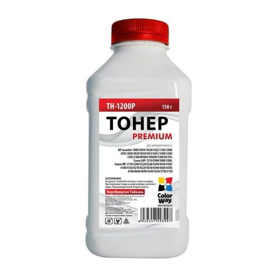  Зображення Тонер Colorway HP LJ 1200P (150 г) Premium TH-1200P 
