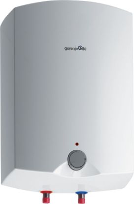  Зображення Водонагрівач електр. Gorenje компакт GT, 10л, 2кВт, монтаж над мийкою, мех. кер-ння, A, білий 