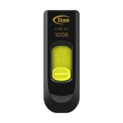  Зображення USB флеш накопичувач Team 32GB C145 Yellow USB 3.0 (TC145332GY01) 