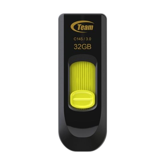  Зображення USB флеш накопичувач Team 32GB C145 Yellow USB 3.0 (TC145332GY01) 