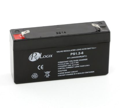  Зображення Акумуляторна батарея ProLogix 6V 1.2AH(PS1.2-6) AGM 