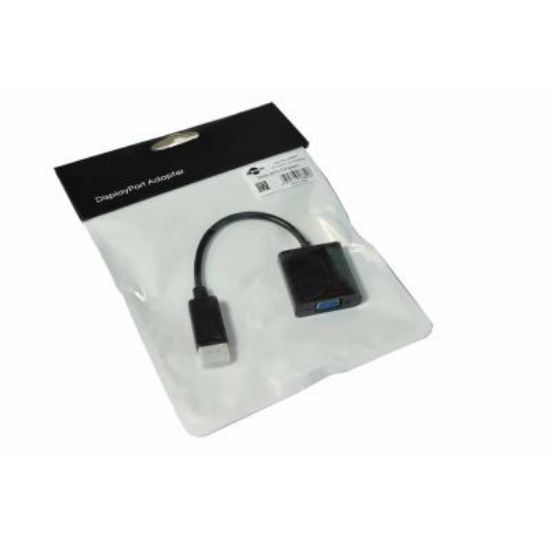  Зображення Переходник DisplayPort(male) - VGA(female) Atcom (16851) довжина кабелю 10см 