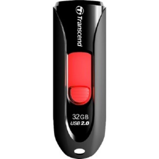  Зображення Накопичувач USB Flash drive    32GB  Transcend JetFlash 590  (USB2.0)  Black ) 
