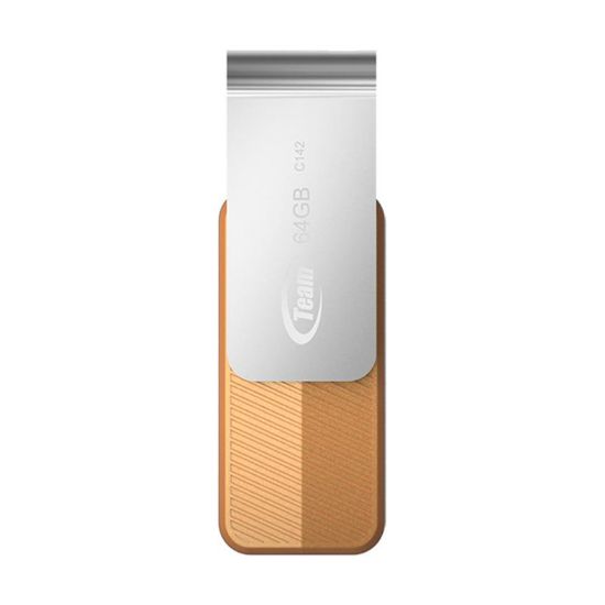  Зображення Флеш-накопичувач USB 64GB Team C142 Brown (TC14264GN01) 