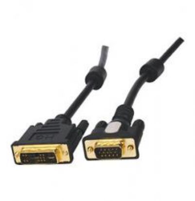  Зображення Кабель монитора 1.8м DVI-VGA Atcom (16143) Черный 