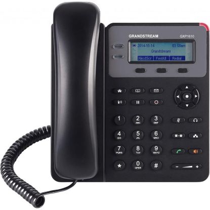  Зображення Grandstream GXP1610, Small-Medium Business HD IP Phone, 2 line keys with dual-color LED,dual switched100M/100M Ethernet ports, HD (with power supply) 