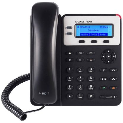  Зображення Grandstream GXP1620, Small-Medium Business HD IP Phone, 2 line keys with dual-color LED,dual switched100M/100M Ethernet ports, HD (with power supply) 