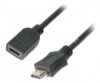  Зображення Кабель HDMI A to HDMI F 1.8m Cablexpert (CC-HDMI4X-6) (Удлинитель) 