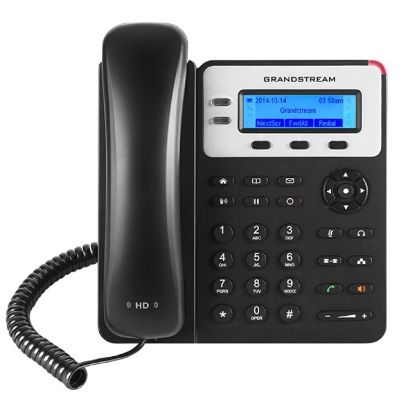 Зображення Grandstream GXP1625, Small-Medium Business HD IP Phone, 2 line keys with dual-color LED,dual switched100M/100M Ethernet ports, HD (with power supply) 