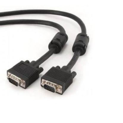  Зображення Кабель монитора 15м VGA Cable Expert CC-PPVGA-15M-B 15м.15M/15M с 2-мя ферр.Black 