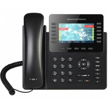  Зображення Grandstream GXP2170, 12-line Enterprise HD IP Phone, 480x272 TFT color LCD, 48 virt speed keys, dual GigE with 802.3af PoE, Bluetooth, USB, (with PS) 