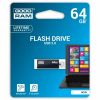  Зображення USB Flash GoodRAM 64GB USB 2.0 UCU2 Black Retail 