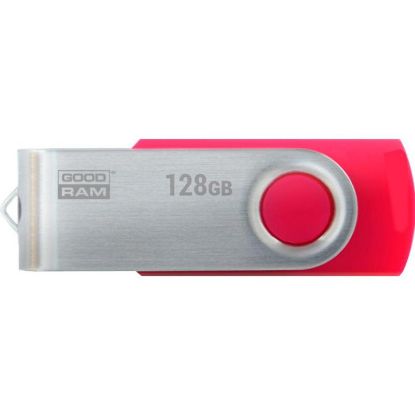  Зображення USB флеш накопичувач Goodram 128GB UTS3 Twister Red USB 3.0 (UTS3-1280R0R11) 