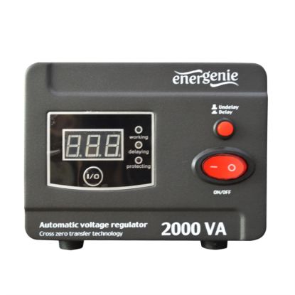  Зображення Стабілізатор напруги EnerGenie EG-AVR-D2000-01 2000ВА) 