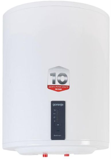  Зображення Водонагрівач електр. Gorenje круглий GBF, 50л, 2кВт, сухий тен, електр. кер-ння, B, білий 