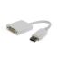  Зображення Адаптер Cablexpert A-DPM-DVIF-002-W перехідник DisplayPort на DVI) 