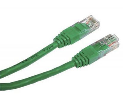  Зображення Патч-корд Cablexpert Cat.5e UTP RJ45 0.5m зелений (PP12-0.5M/G) 