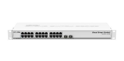  Зображення Комутатор MikroTik Cloud Smart Switch CSS326-24G-2S+RM 