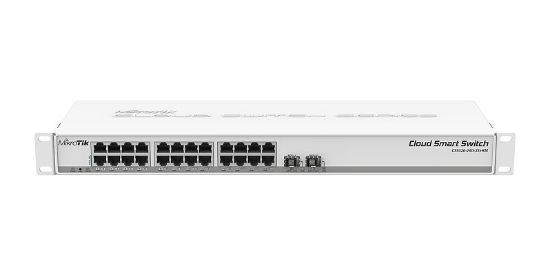  Зображення Комутатор MikroTik Cloud Smart Switch CSS326-24G-2S+RM 