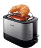 Зображення Тостер  Philips Viva Collection, 1050Вт, пластик+ метал, чорний+нерж 