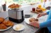  Зображення Тостер  Philips Viva Collection, 1050Вт, пластик+ метал, чорний+нерж 