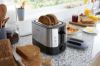  Зображення Тостер  Philips Viva Collection, 1050Вт, пластик+ метал, чорний+нерж 