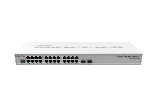  Зображення Комутатор MikroTik Cloud Router Switch CRS326-24G-2S+RM 
