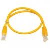  Зображення Патч-корд Atcom Cat.6e UTP RJ45 1m жовтий, CU, CU, мідь (13443) 